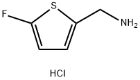 (5-FLUOROTHIOPHEN-2-YL)METHANAMINE HCL Struktur