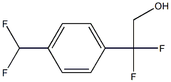 2-(4-(difluoromethyl)phenyl)-2,2-difluoroethanol Structure