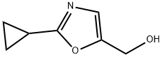 (2-cyclopropyloxazol-5-yl)methanol Struktur