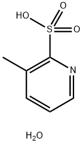 3-Methylpyridine-2-sulfonic acid hydrate Struktur