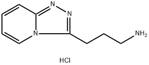 (3-[1,2,4]triazolo[4,3-a]pyridin-3-ylpropyl)amine dihydrochloride Struktur