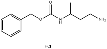 3-Cbz-amino-butylamine hydrochloride Struktur