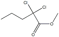 Pentanoic acid, 2,2-dichloro-, methyl ester