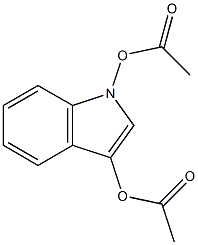 1,3-DIACETOXYINDOLE Struktur