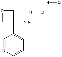 3-(pyridin-3-yl)oxetan-3-amine dihydrochloride Struktur