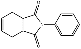 1H-Isoindole-1,3(2H)-dione, 3a,4,7,7a-tetrahydro-2-phenyl- Struktur