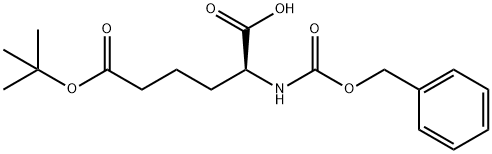 N-Cbz-S-2-Aminoadipic acid 6-(1,1-dimethylethyl) ester Struktur