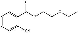 2-ethoxyethyl 2-hydroxybenzoate Struktur