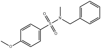 N-benzyl-4-methoxy-N-methylbenzenesulfonamide Struktur