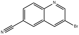 3-bromoquinoline-6-carbonitrile Struktur