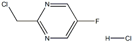 2-(Chloromethyl)-5-fluoropyrimidine hydrochloride Struktur