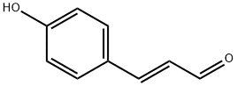 (E)-3-(4-Hydroxyphenyl)acrylaldehyde Struktur