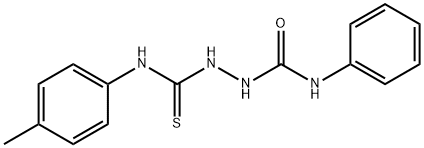 2-{[(4-methylphenyl)amino]carbonothioyl}-N-phenylhydrazinecarboxamide Struktur