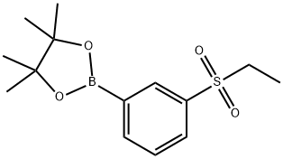 3-(Ethylsulfonyl)phenylboronic Acid Pinacol Ester Struktur