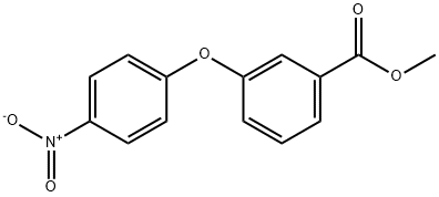 METHYL 3-(4-NITROPHENOXY)BENZOATE Struktur