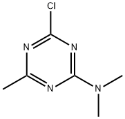 4-Chloro-N,N,6-Trimethyl-1,3,5-Triazin-2-Amine Struktur