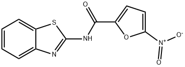 N-(benzo[d]thiazol-2-yl)-5-nitrofuran-2-carboxamide Struktur