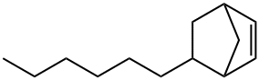 5-hexylbicyclo[2.2.1]hept-2-ene Struktur