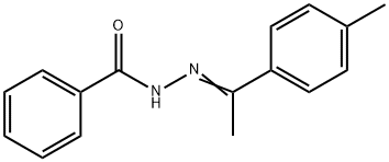 N'-[1-(4-methylphenyl)ethylidene]benzohydrazide Struktur