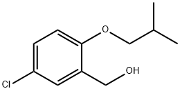 2-ISO-BUTOXY-5-CHLOROBENZYL ALCOHOL Struktur