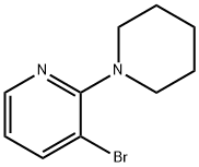 3-Bromo-2-(1-piperidinyl)pyridine Struktur