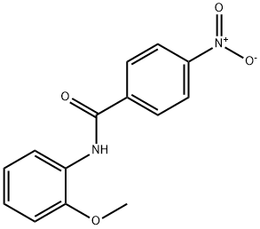 N-(2-methoxyphenyl)-4-nitrobenzamide Struktur