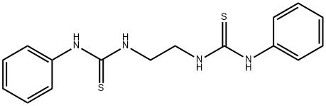 N,N''-1,2-ethanediylbis[N'-phenyl(thiourea)] Struktur