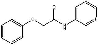 Acetamide,2-phenoxy-N-3-pyridinyl- Struktur