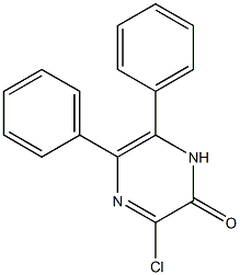 2(1H)-Pyrazinone,3-chloro-5,6-diphenyl-