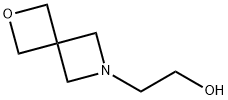 2-(2-oxa-6-azaspiro[3.3]heptan-6-yl)ethan-1-ol Struktur