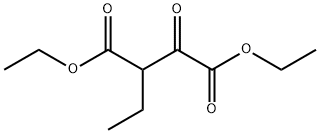 Butanedioic acid, ethyloxo-, diethyl ester Struktur