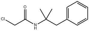 Acetamide,2-chloro-N-(1,1-dimethyl-2-phenylethyl)- Struktur