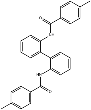 N,N'-2,2'-biphenyldiylbis(4-methylbenzamide) Struktur