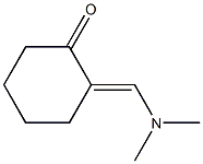 (2E)-2-(dimethylaminomethylidene)cyclohexan-1-one Struktur