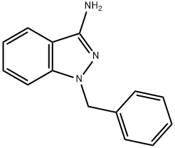 1H-Indazol-3-amine, 1-(phenylmethyl)- Struktur