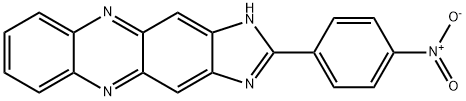 2-{4-nitrophenyl}-1H-imidazo[4,5-b]phenazine Struktur