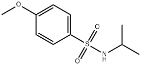 N-(1-methylethyl)-4-(methyloxy)benzenesulfonamide Struktur