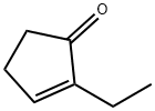 2-ethylcyclopent-2-en-1-one Struktur