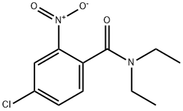 4-chloro-N,N-diethyl-2-nitrobenzamide Struktur