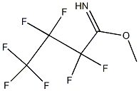 Butanimidic acid,2,2,3,3,4,4,4-heptafluoro-, methyl ester