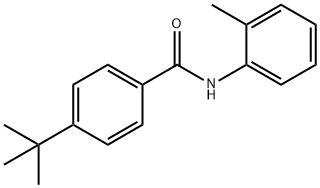 4-(tert-butyl)-N-(o-tolyl)benzamide Struktur