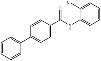 N-(2-chlorophenyl)-4-phenylbenzamide Struktur