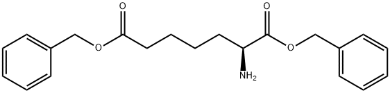 S-2-Aminopimelic acid bis(phenylmethyl) ester Struktur