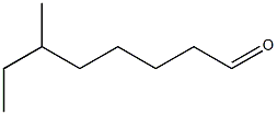 Octanal, 6-methyl- Struktur