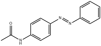 N-[4-(phenyldiazenyl)phenyl]acetamide Struktur