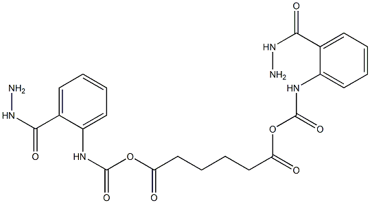 2,2'-(1,6-dioxo-1,6-hexanediyl)bis(N-phenylhydrazinecarboxamide) Struktur