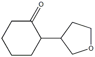 2-(tetrahydrofuran-3-yl)cyclohexanone Struktur