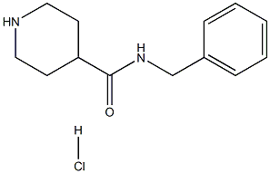 N-Benzyl-4-piperidinecarboxamide  hydrochloride Struktur