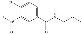 4-Chloro-3-nitro-N-n-propylbenzamide Struktur