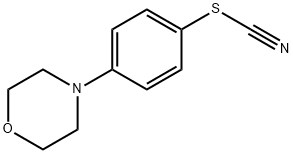 4-(4-Thiocyanato-phenyl)-morpholine Struktur